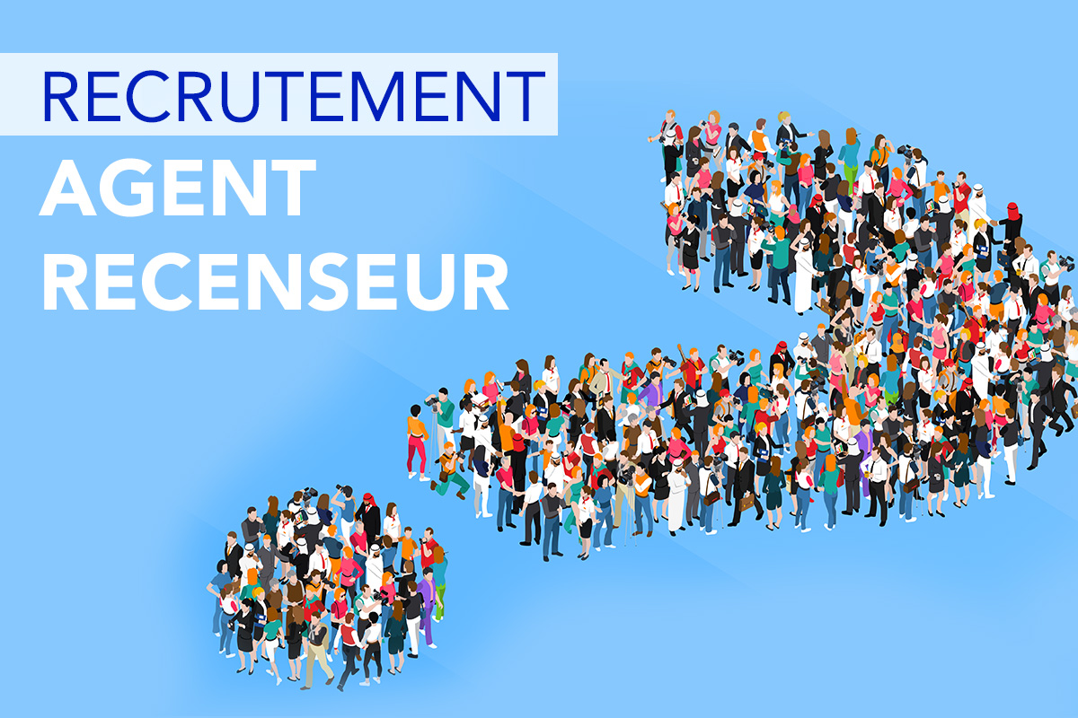 Recrutement agents recenseurs