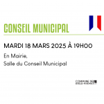 Conseil Municipal de Bénesse-Maremne en mars 2025