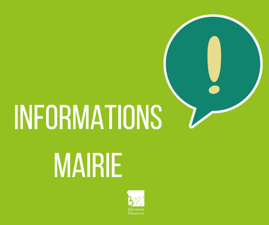 Information Mairie