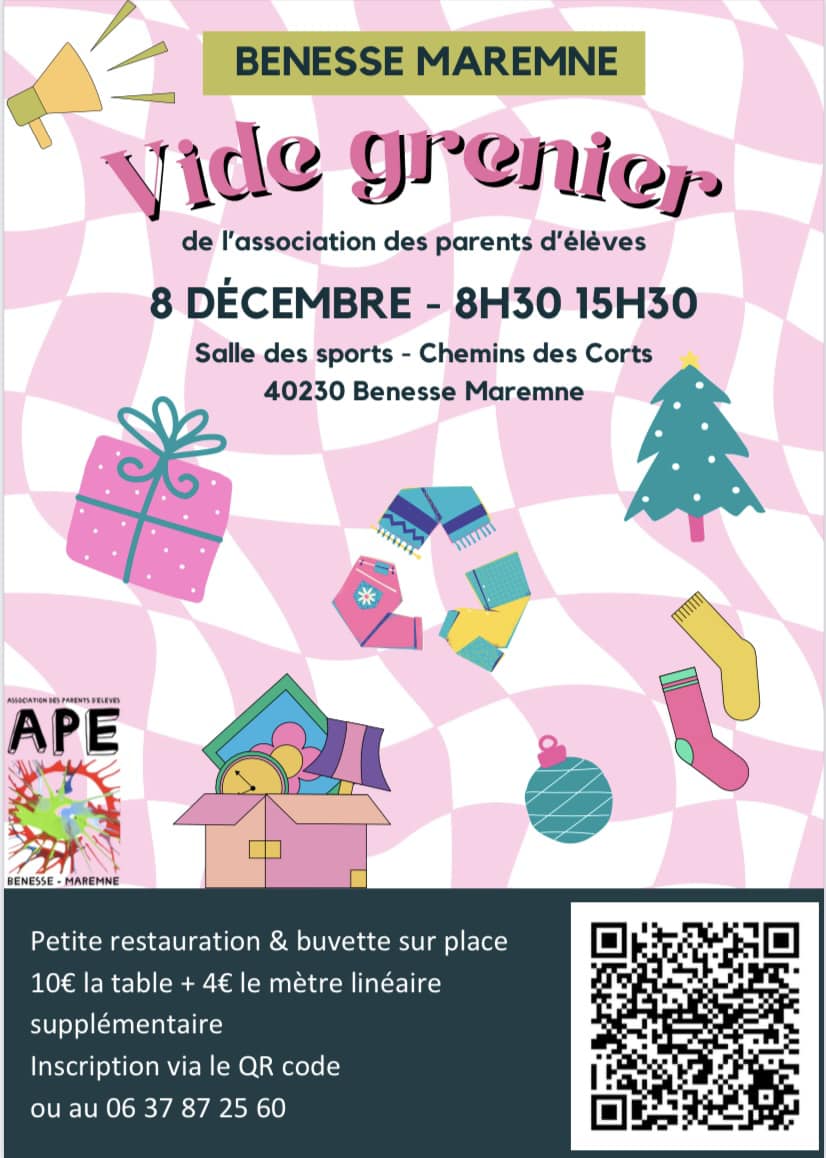 Vide grenier de l'Association des Parents d'Elèves